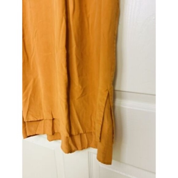 Joie Womens Size XS 100% Silk Shift Dress Short Sleeve Cinched Neckline - Picture 3 of 9